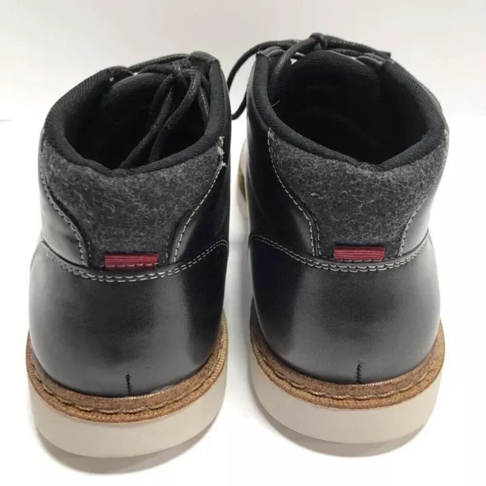 Stacy Adams Men’s Sentinel, Black Chukka Boots, Size 7 M